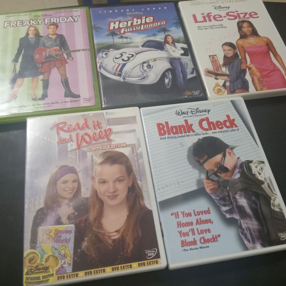 COPY - 5 dvds movie bundle